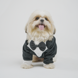 Classic Black Dog Tuxedo Suit with Bow Tie | Floof & Co