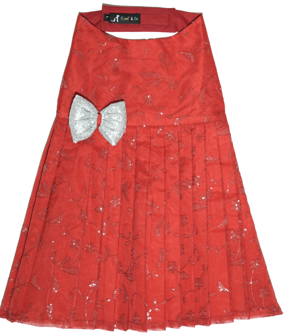 Red Sequence Dress
