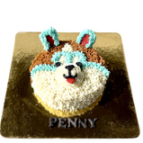Face Shape Cake for Dogs & Puppies - Birthday/Celebration