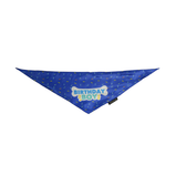 Birthday Boy Dog Bandana – Blue Party Bandana for Male Dogs | Floof & Co