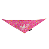 Birthday Girl Dog Bandana – Pink Celebration Bandana for Female Dogs | Floof & Co