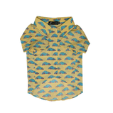 Car Print Dog Shirt – Yellow Cotton Shirt for Dogs | Floof & Co