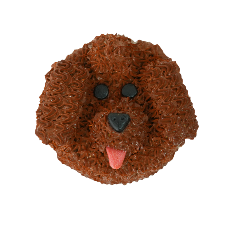 Face Shape Cake for Dogs & Puppies - Birthday/Celebration