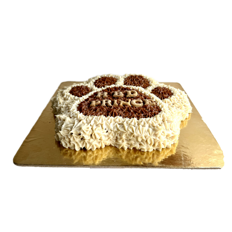 Paw Shape Cake for Dogs & Puppies - Birthday/Celebration
