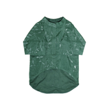 Embroidered Dog Kurta – Green Silk Festive Wear for Dogs | Floof & Co