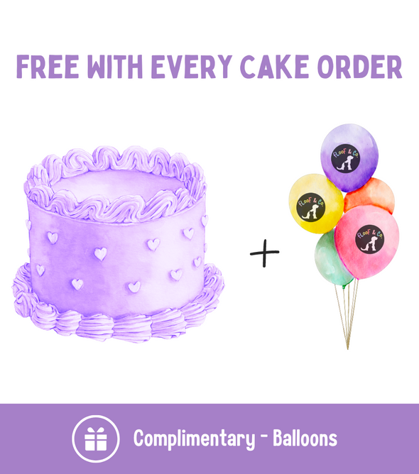 Paw Shape Cake for Dogs & Puppies - Birthday/Celebration