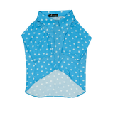 Paw Print Dog Shirt – Sky Blue Everyday Shirt for Dogs | Floof & Co