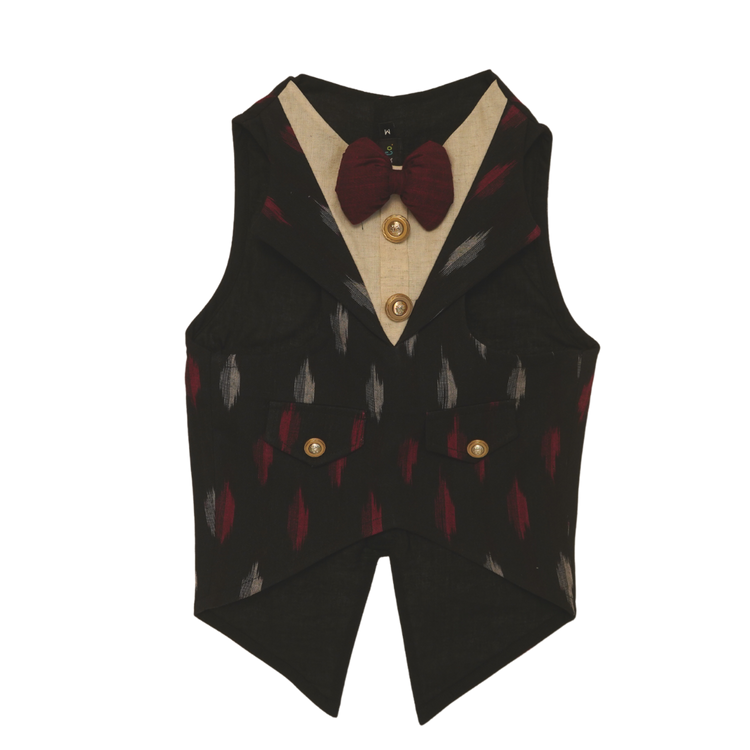 Black Ikat Tuxedo