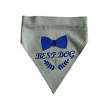 Best Dog Bandana - Embroidered