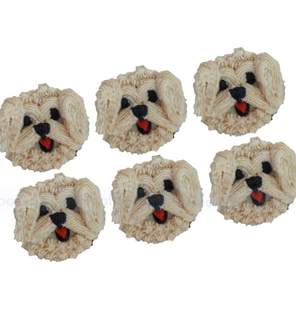 Face Shaped Pupcake