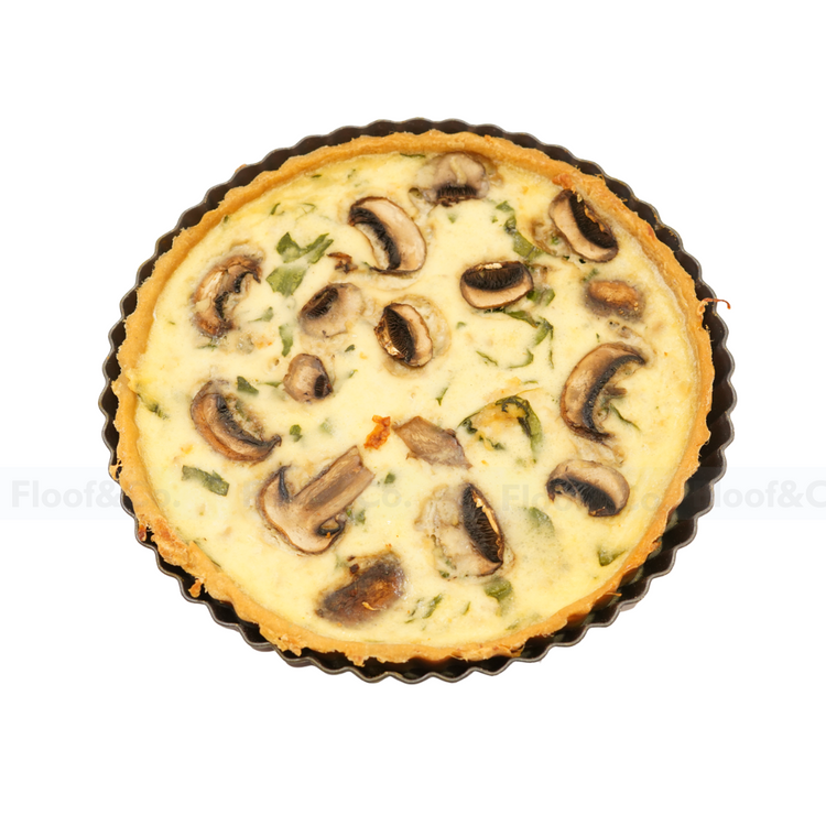 Spinach & Mushroom Tart (Veg)