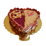 Heart Shape Cake for Dogs & Puppies - Birthday/Celebration