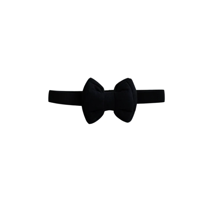 Black Bow with Band
