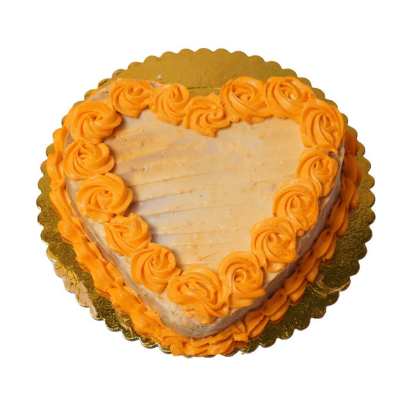 Heart Shape Cake for Dogs & Puppies Birthday/Celebration