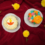 Diwali Pupcakes Available in pack of 2,4,6