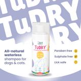 TuDRY - Natural Dry Bath Shampoo for Dogs and Cats (150 ml)