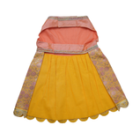 Yellow & Pink banarasi Lehenga