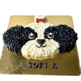 Face Shape Cake for Dogs & Puppies - Birthday/Celebration