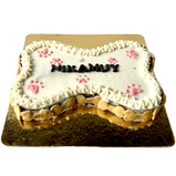 Bone Shape Cake for Dogs & Puppies - Birthday/Celebration