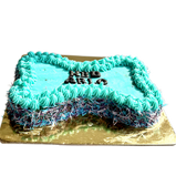 Bone Shape Cake for Dogs & Puppies - Birthday/Celebration