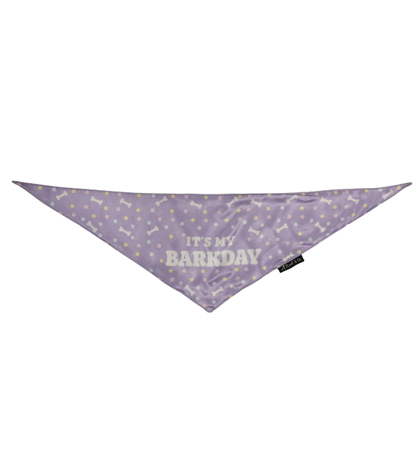 It’s My Barkday Dog Bandana – Lavender Birthday Bandana for Dogs | Floof & Co
