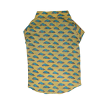 Yellow Cotton Shirt - Car Print