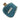 Dog Chew Toy Ball – Suede Leather & Jute (Teal) | Guts And Glory