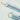 Floof & Co Cyan Pearl Leash & Collar Set