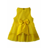 Yellow Organza Dog Dress for Female Dogs