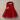Floof & Co Silk Dress With Golden Bow - Red