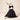Satin Dress - Black for Female Dogs | Designer Birthday & Wedding Outfit – Floof & Co