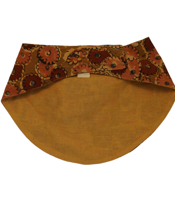 Floral Kalamkari Bib Bandana