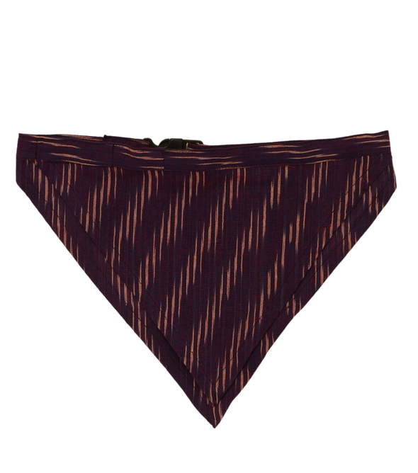 Violet Ikat Bandana