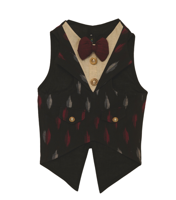 Black Ikat Tuxedo