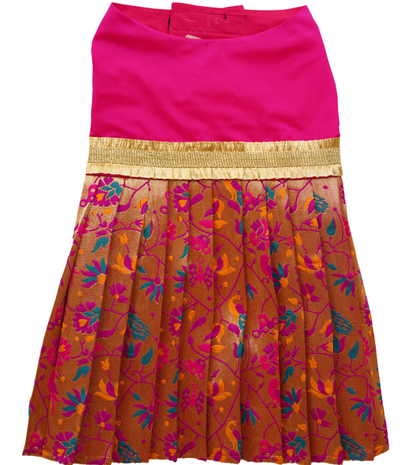 Pink Paithani Silk Lehenga