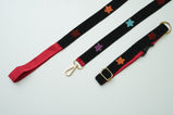 Starry Night Leash & Collar- Floofandco Luxury Premium Dog Leash and Collar for Small Medium and Large Dogs