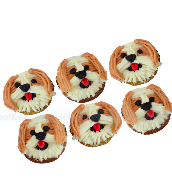 Face Shaped Pupcake