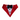 Red Silk Tux Bandana with Black Bow