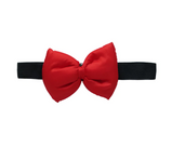 Red Bow with Band